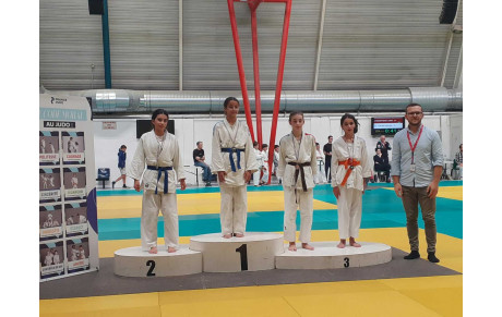 NILA SEIGNEURY 2EME DU CRITERIUM DEPARTEMENTAL MINIMES. FELICITATIONS!